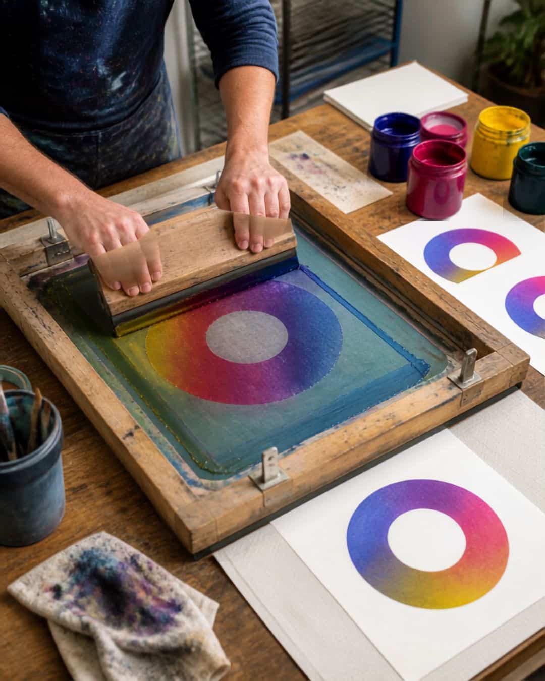 Introduction to Screenprinting- Sophie Carroll Hunt